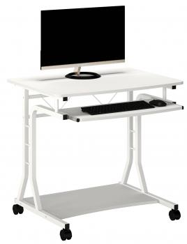 Computerschreibtisch Schreibtisch Rollbar Weiß CT-3791A/8417