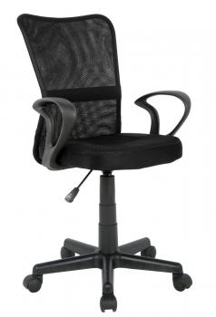 Chaise de bureau noir Fauteuil de bureau H-298F-2/2122
